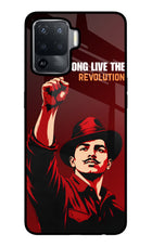 Bhagat Singh Revolution Oppo F19 Pro Glass Case
