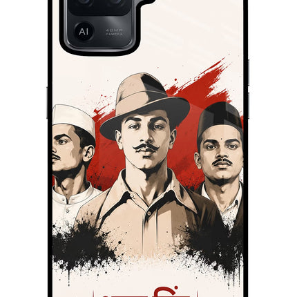 Sardar Patel Iron Will Oppo F19 Pro Glass Case