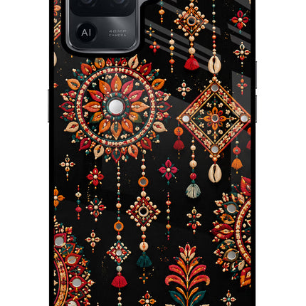 Boho Noir Oppo F19 Pro Glass Case