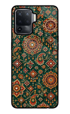Green Pataka Oppo F19 Pro Glass Case