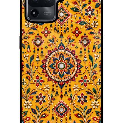 Sunlit Aura Oppo F19 Pro Glass Case