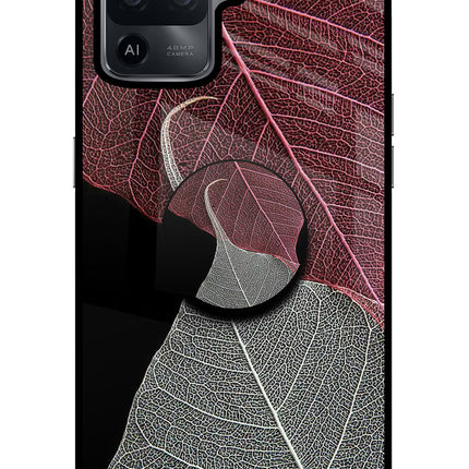 Leaf Pattern Oppo F19 Pro Pop Case by Casekaro