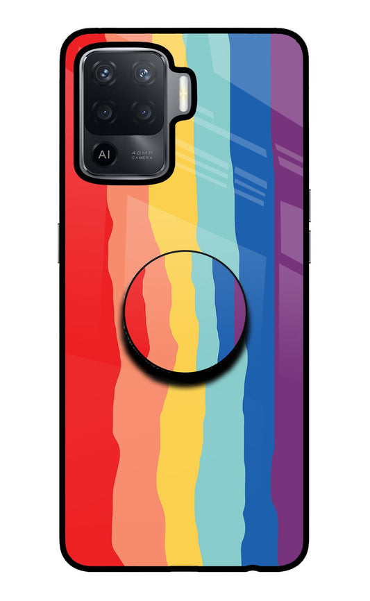 Rainbow Oppo F19 Pro Glass Case