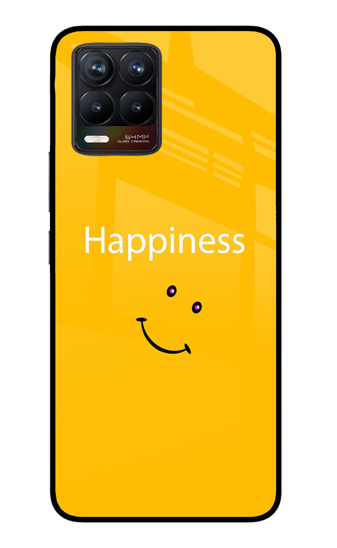 Happiness With Smiley Realme 8/8 Pro (not 5G) Glass Case