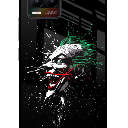 Joker Realme 8/8 Pro (not 5G) Glass Case Back Cover by Casekaro