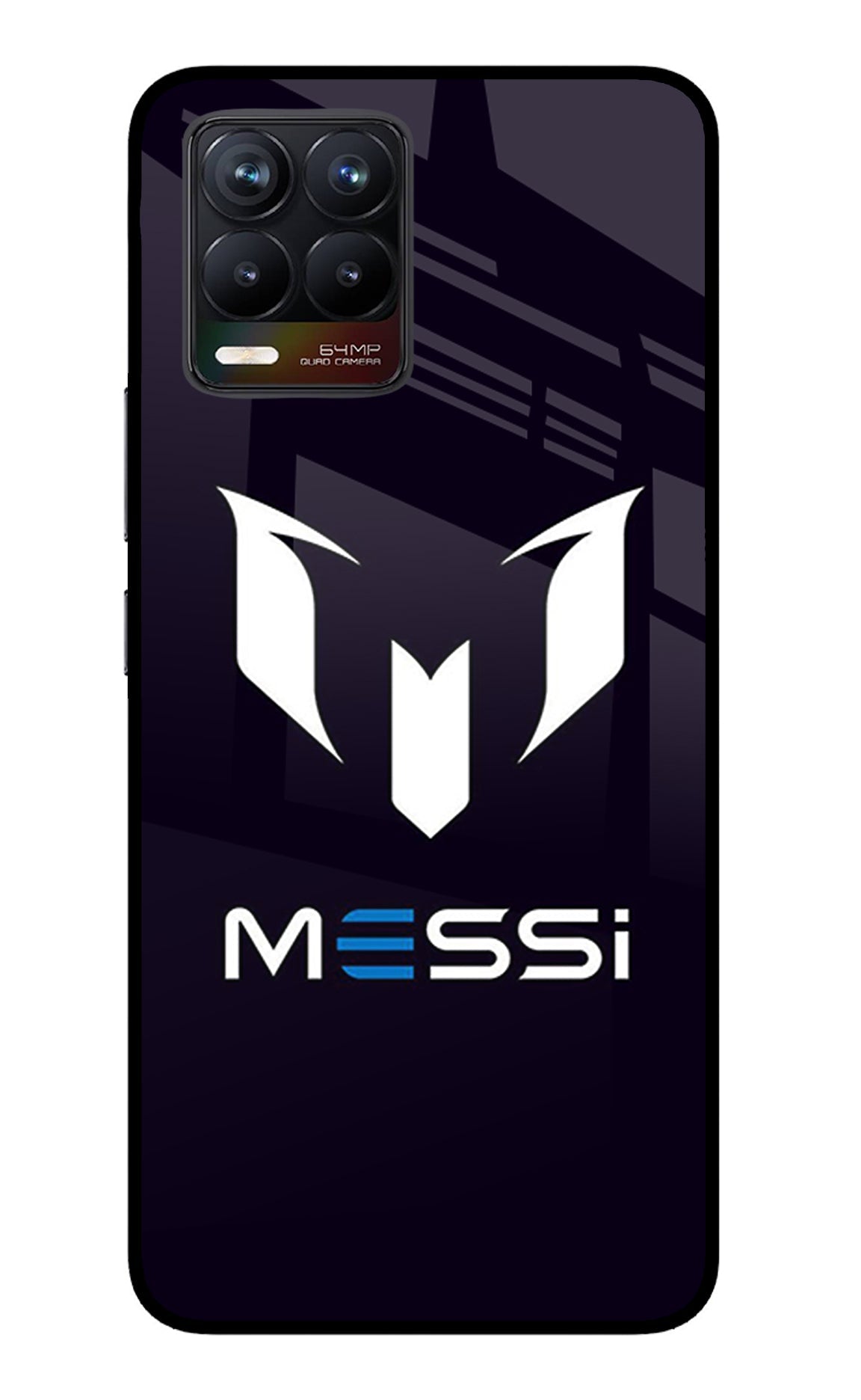 Messi Logo Realme 8/8 Pro (not 5G) Glass Case
