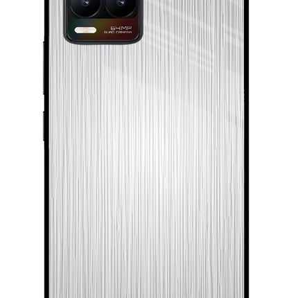 Wooden Grey Texture Realme 8/8 Pro (not 5G) Glass Case Back Cover by Casekaro