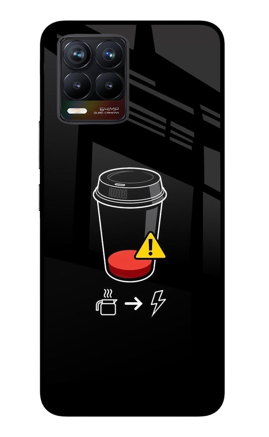 Coffee Realme 8/8 Pro (not 5G) Glass Case