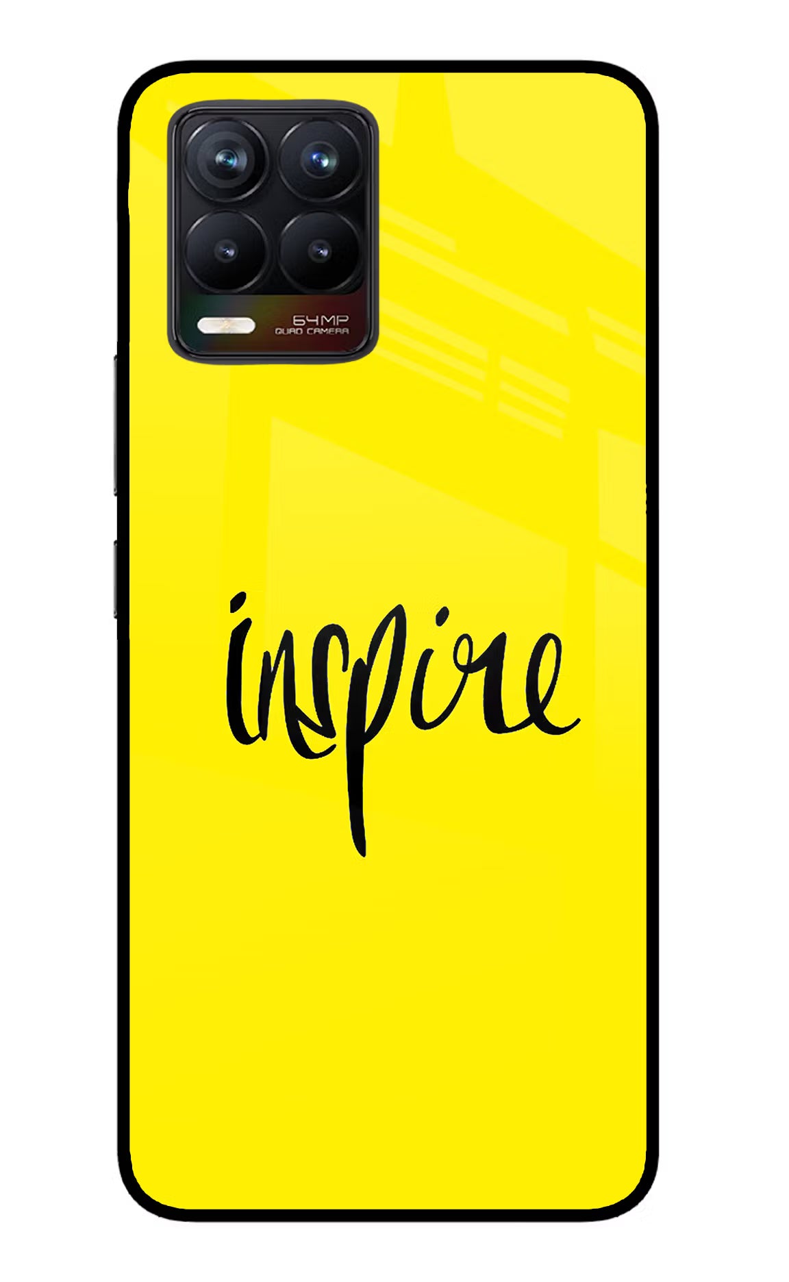 Inspire Realme 8/8 Pro (not 5G) Glass Case Back Cover by Casekaro