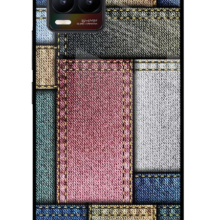 Multicolor Jeans Realme 8/8 Pro (not 5G) Glass Case