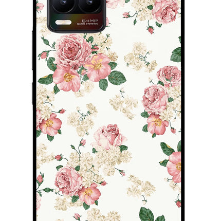 Flowers Realme 8/8 Pro (not 5G) Glass Case