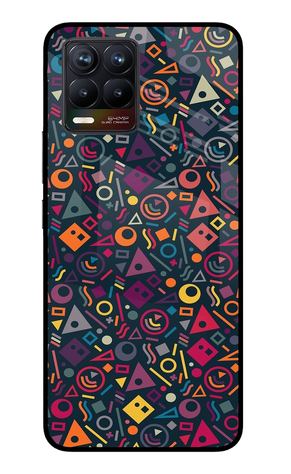 Geometric Abstract Realme 8/8 Pro (not 5G) Back Cover