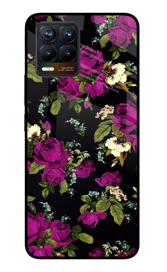 Flowers Realme 8/8 Pro (not 5G) Glass Case