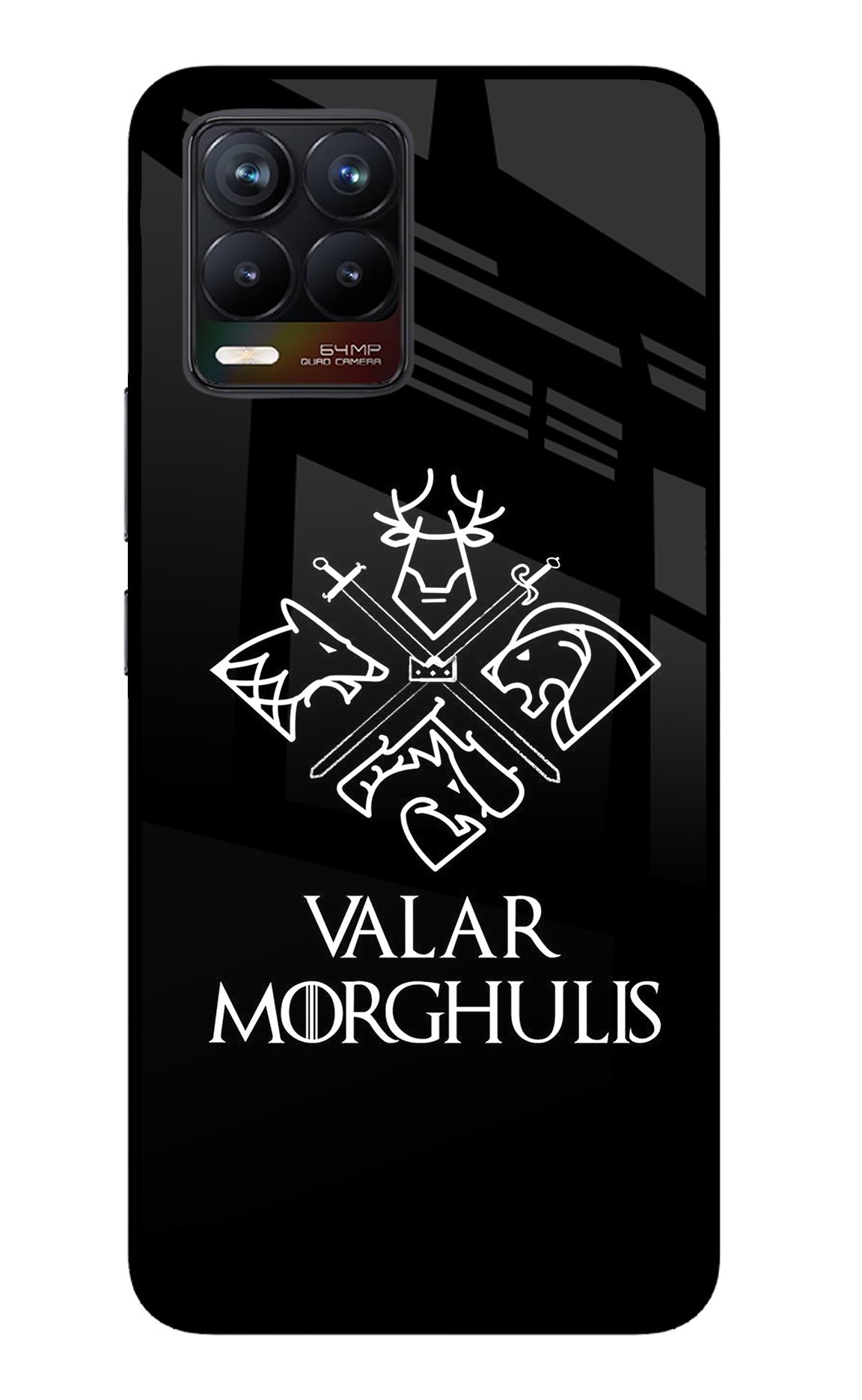 Valar Morghulis | Game Of Thrones Realme 8/8 Pro (not 5G) Glass Case