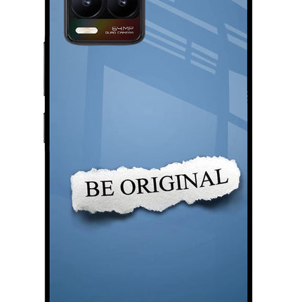 Be Original Realme 8/8 Pro (not 5G) Glass Case Back Cover by Casekaro