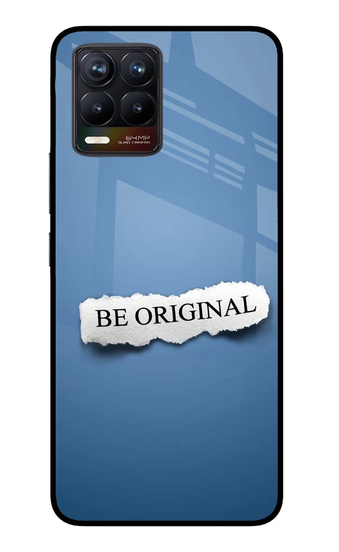 Be Original Realme 8/8 Pro (not 5G) Glass Case Back Cover by Casekaro