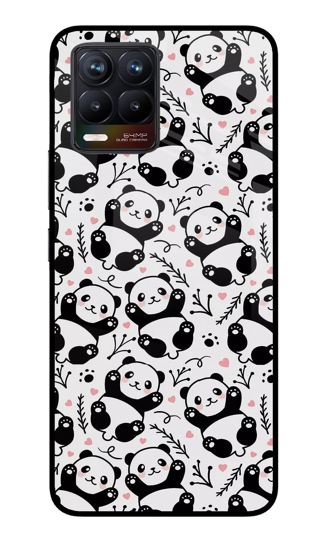 Cute Panda Realme 8/8 Pro (not 5G) Back Cover