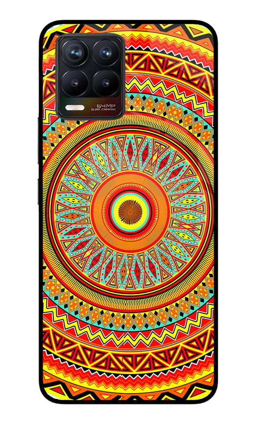 Mandala Pattern Realme 8/8 Pro (not 5G) Glass Case