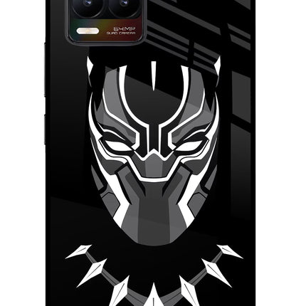 Black Panther Realme 8/8 Pro (not 5G) Glass Case