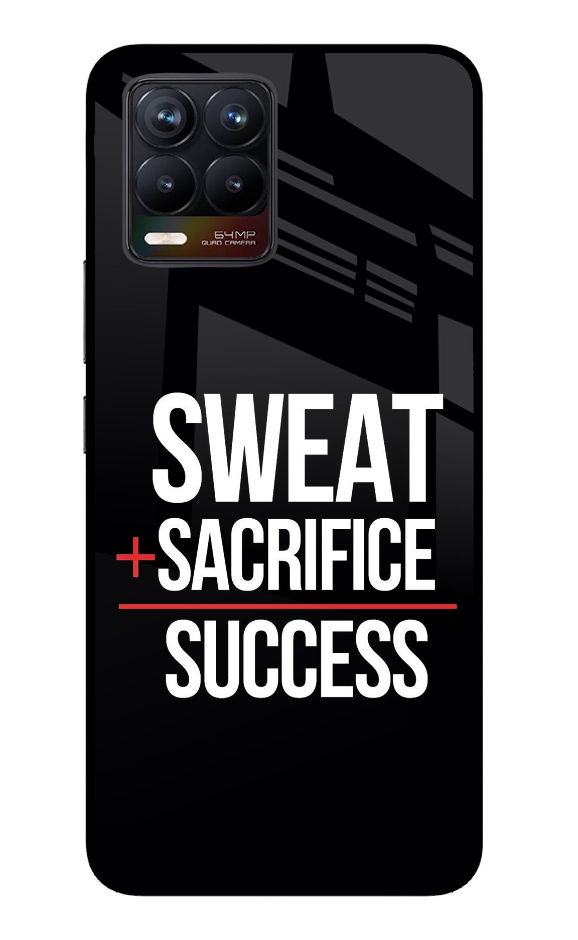 Sweat Sacrifice Success Realme 8/8 Pro (not 5G) Back Cover