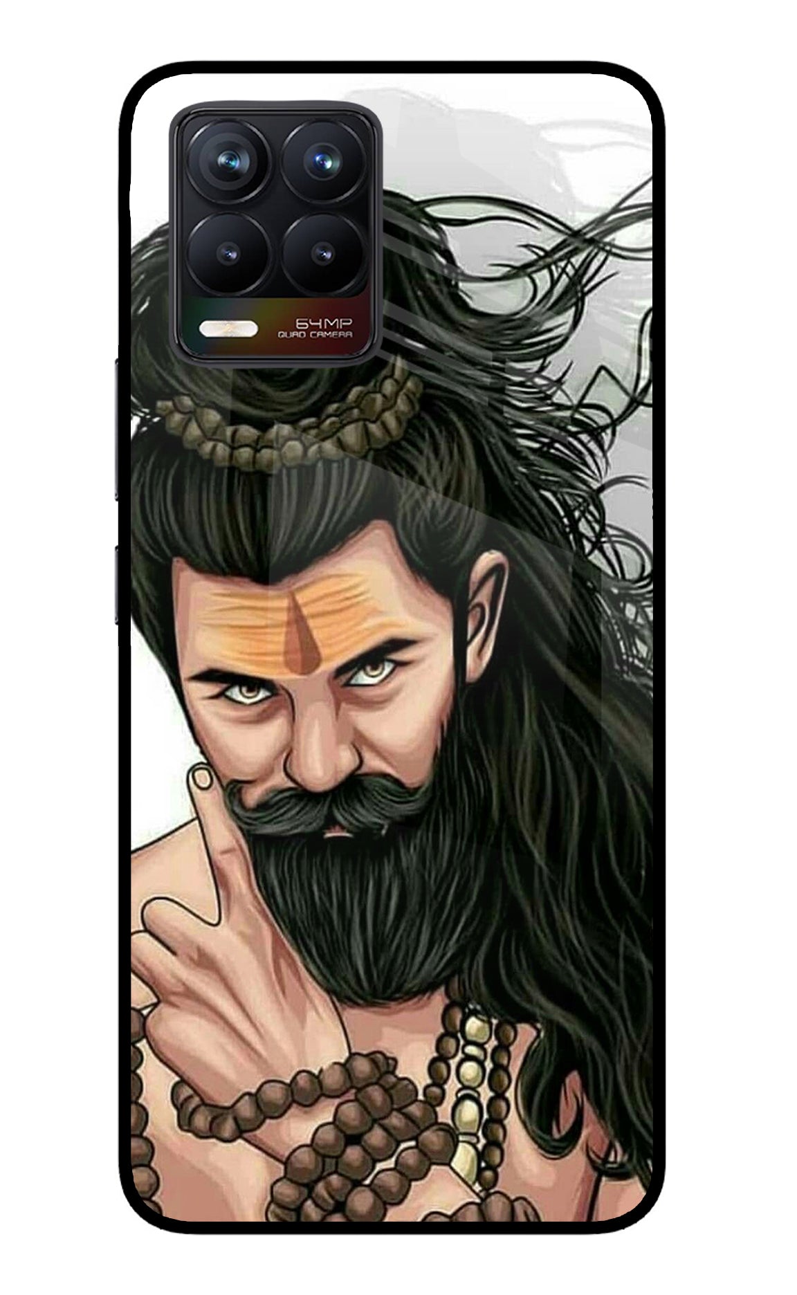 Mahadev Realme 8/8 Pro (not 5G) Glass Case