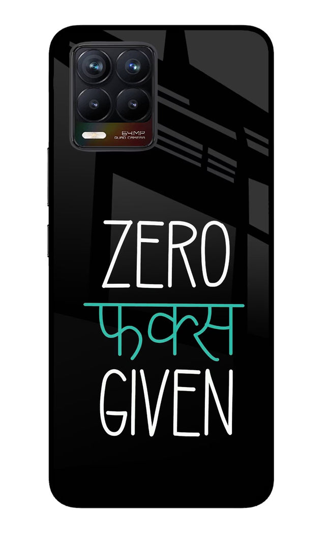 Zero Fucks Given Realme 8/8 Pro (not 5G) Glass Case