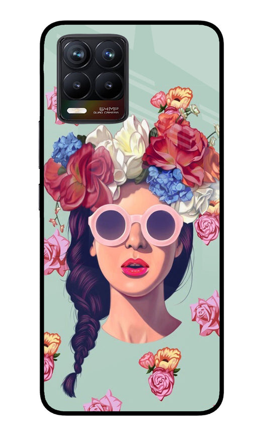 Pretty Girl Realme 8/8 Pro (not 5G) Glass Case