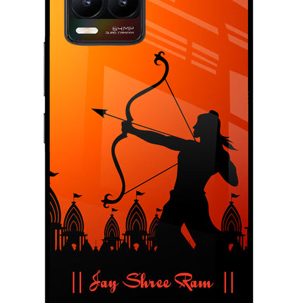 Lord Ram - 4 Realme 8/8 Pro (not 5G) Glass Case