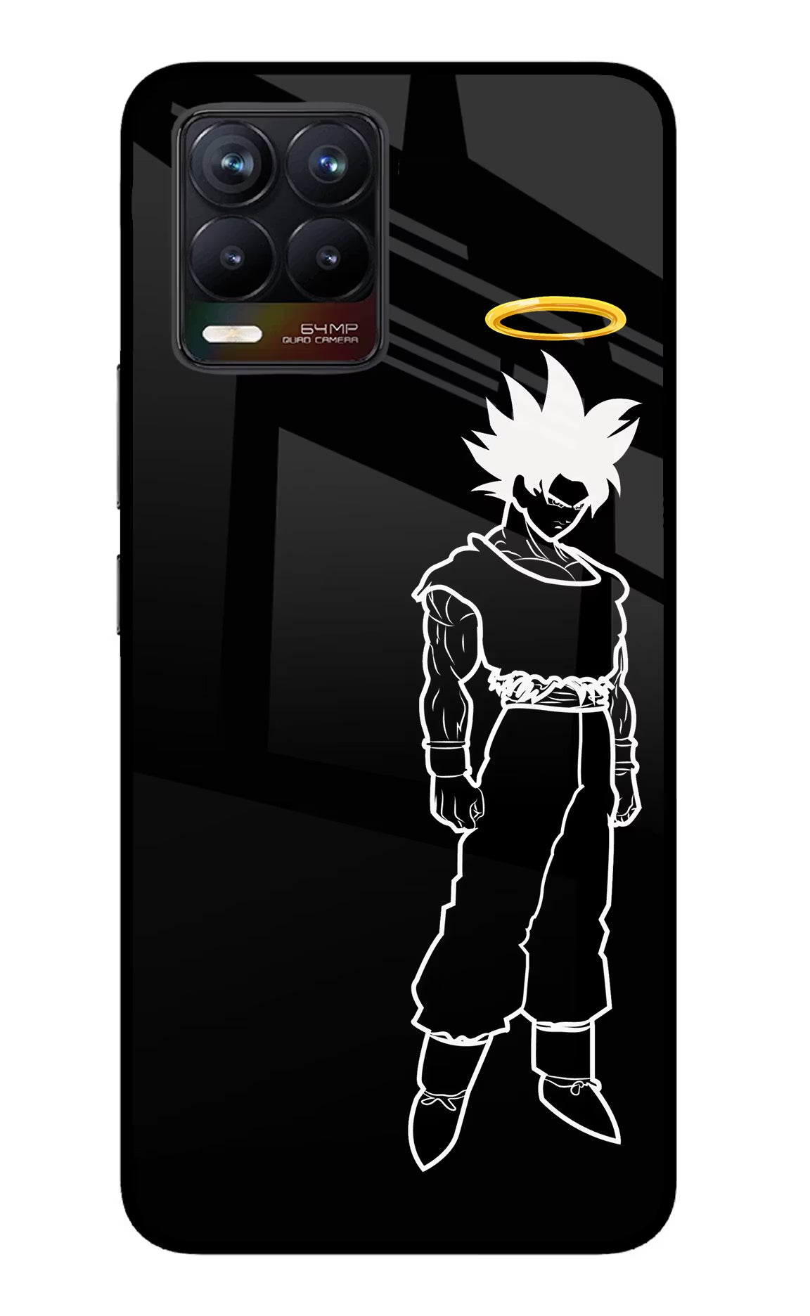 DBS Character Realme 8/8 Pro (not 5G) Glass Case Back Cover by Casekaro