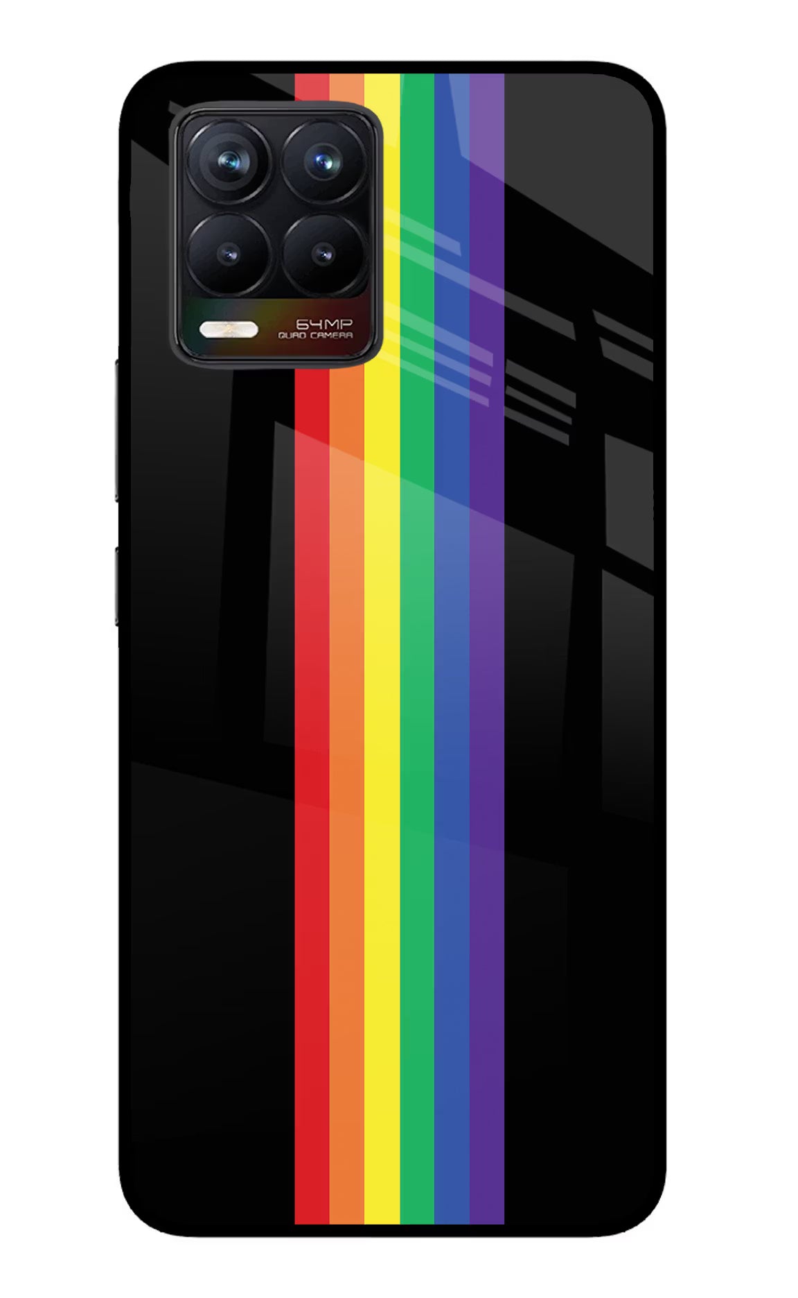 Pride Realme 8/8 Pro (not 5G) Glass Case Back Cover by Casekaro