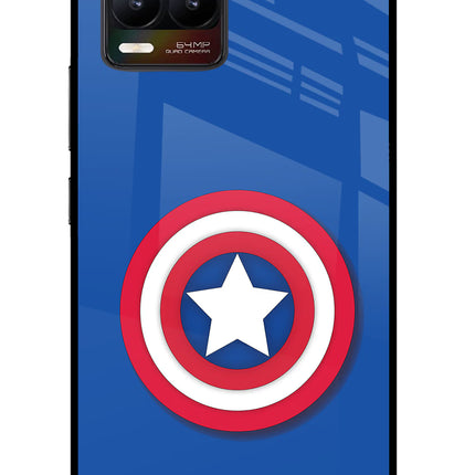 Shield Realme 8/8 Pro (not 5G) Glass Case Back Cover by Casekaro