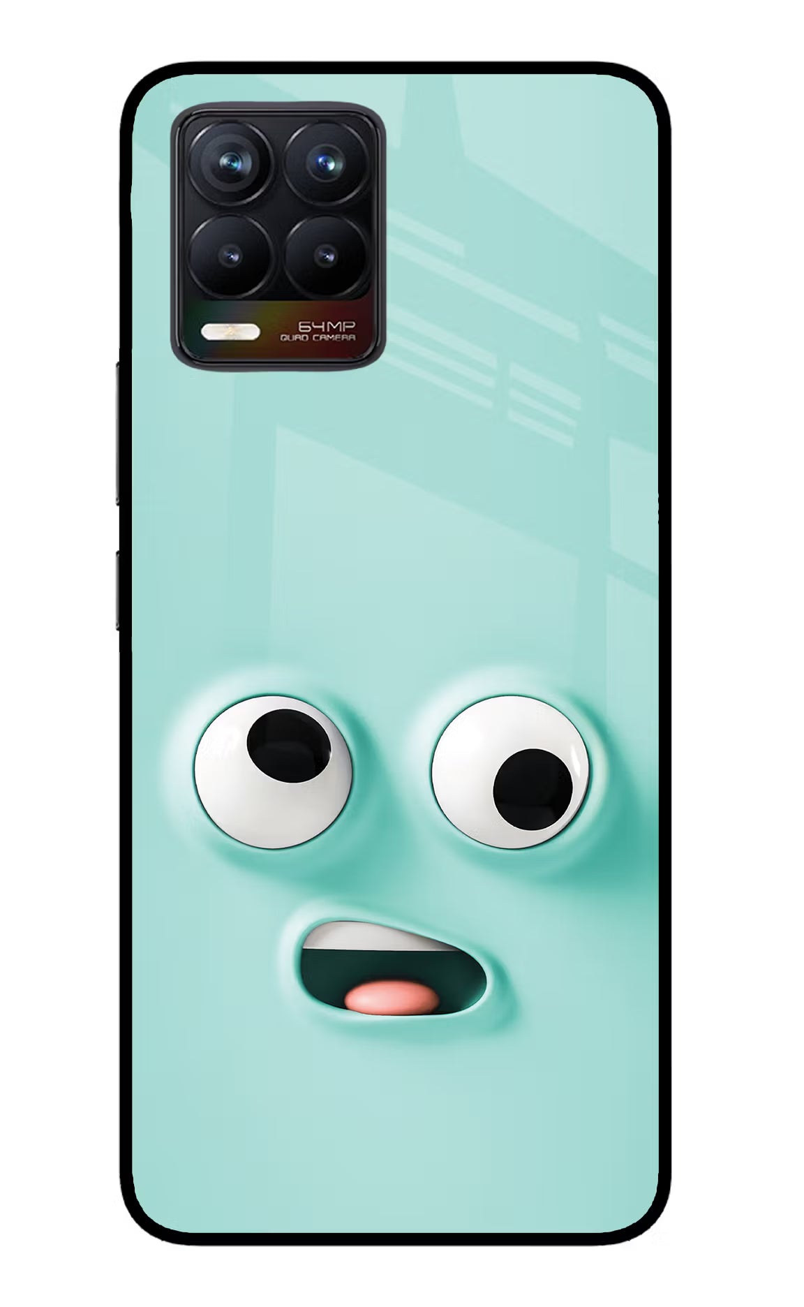 Funny Cartoon Realme 8/8 Pro (not 5G) Glass Case Back Cover by Casekaro