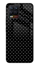 White Dots Realme 8/8 Pro (not 5G) Glass Case