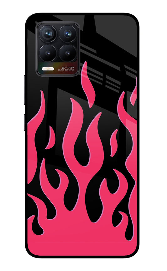 Fire Flames Realme 8/8 Pro (not 5G) Glass Case