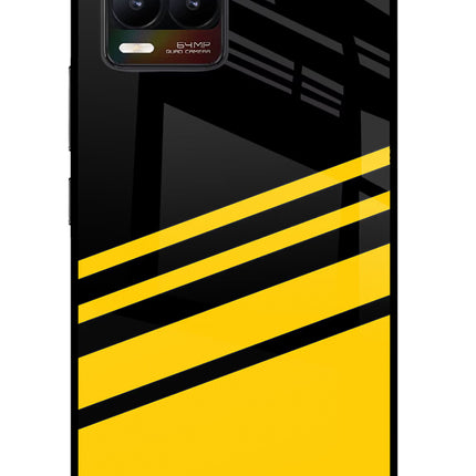 Yellow Shades Realme 8/8 Pro (not 5G) Glass Case Back Cover by Casekaro