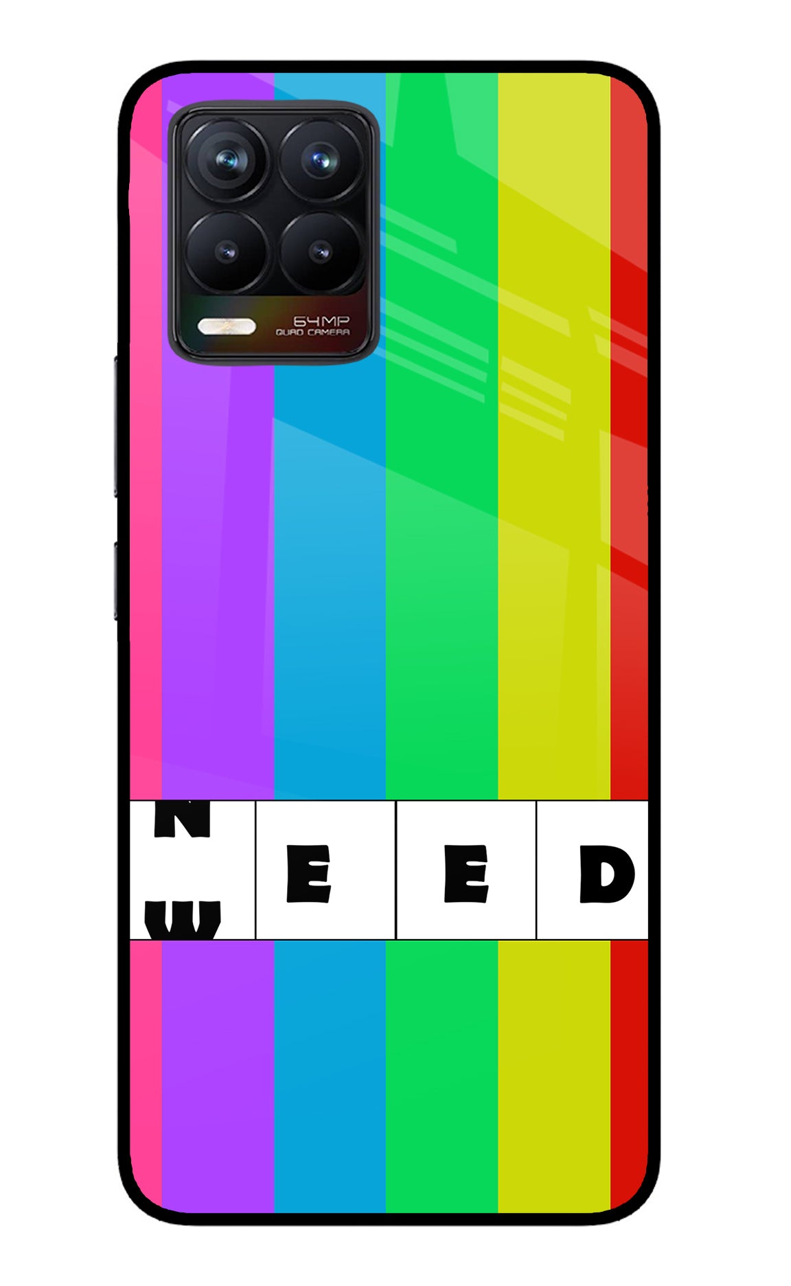 Need Weed Realme 8/8 Pro (not 5G) Back Cover