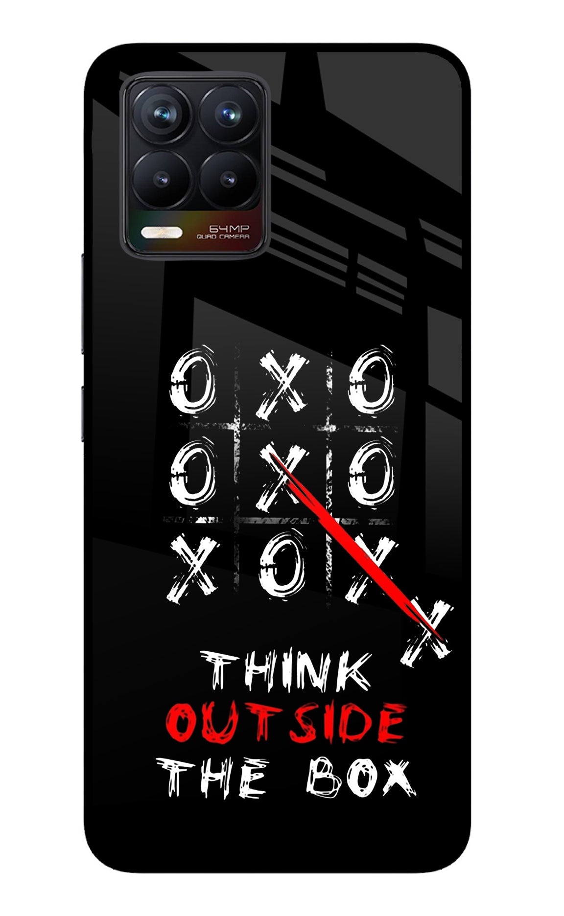 Think out of the BOX Realme 8/8 Pro (not 5G) Back Cover