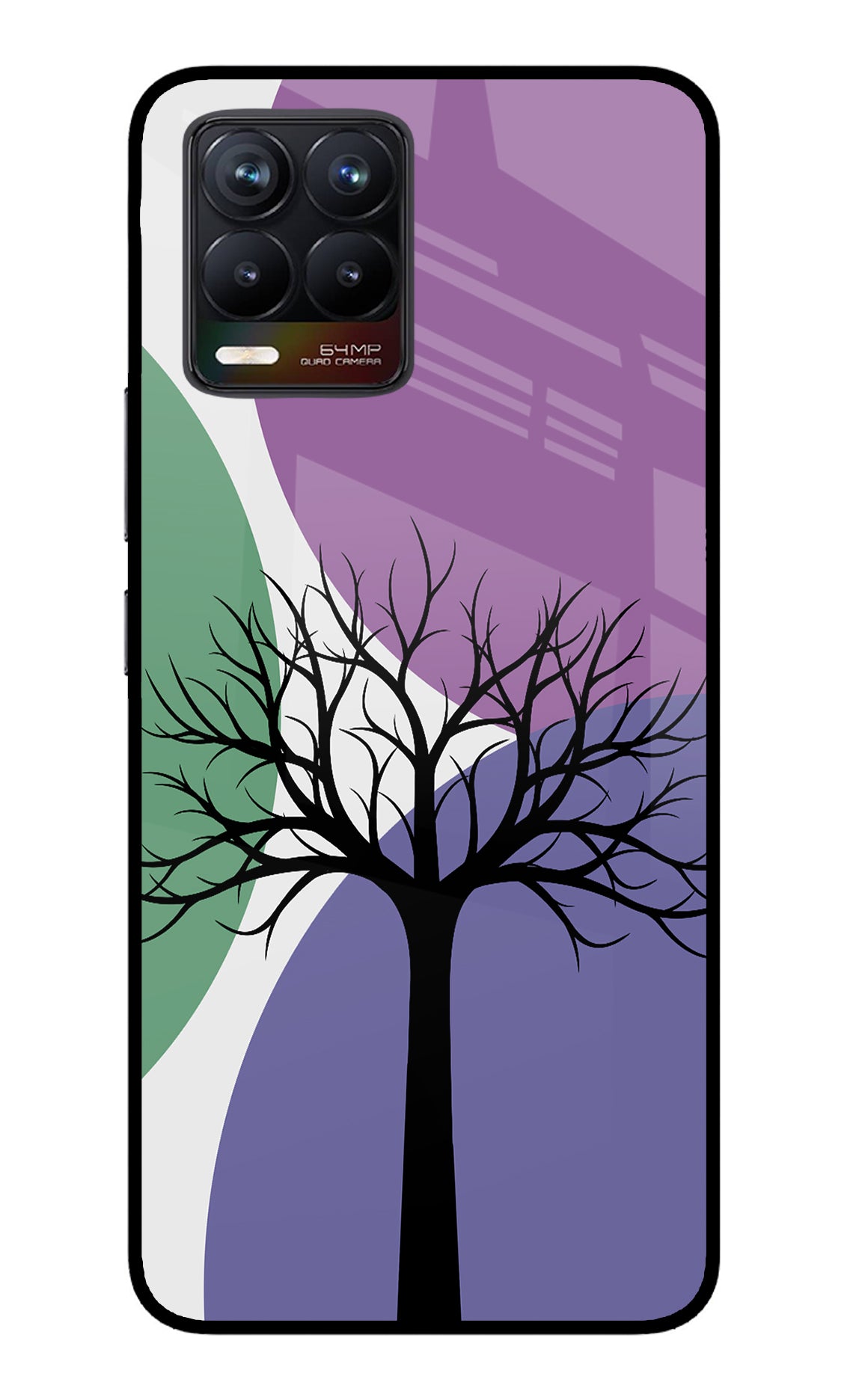 Tree Art Realme 8/8 Pro (not 5G) Glass Case