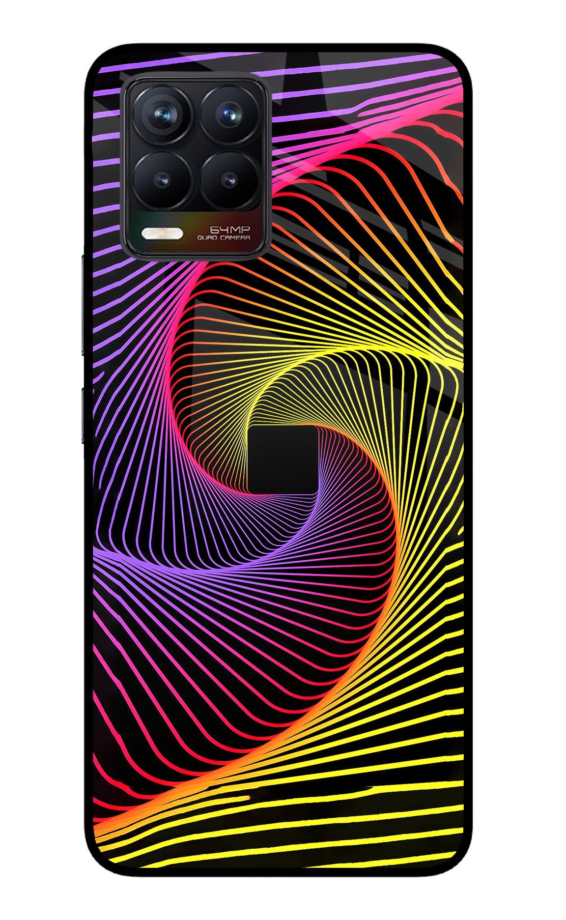 Colorful Strings Realme 8/8 Pro (not 5G) Glass Case
