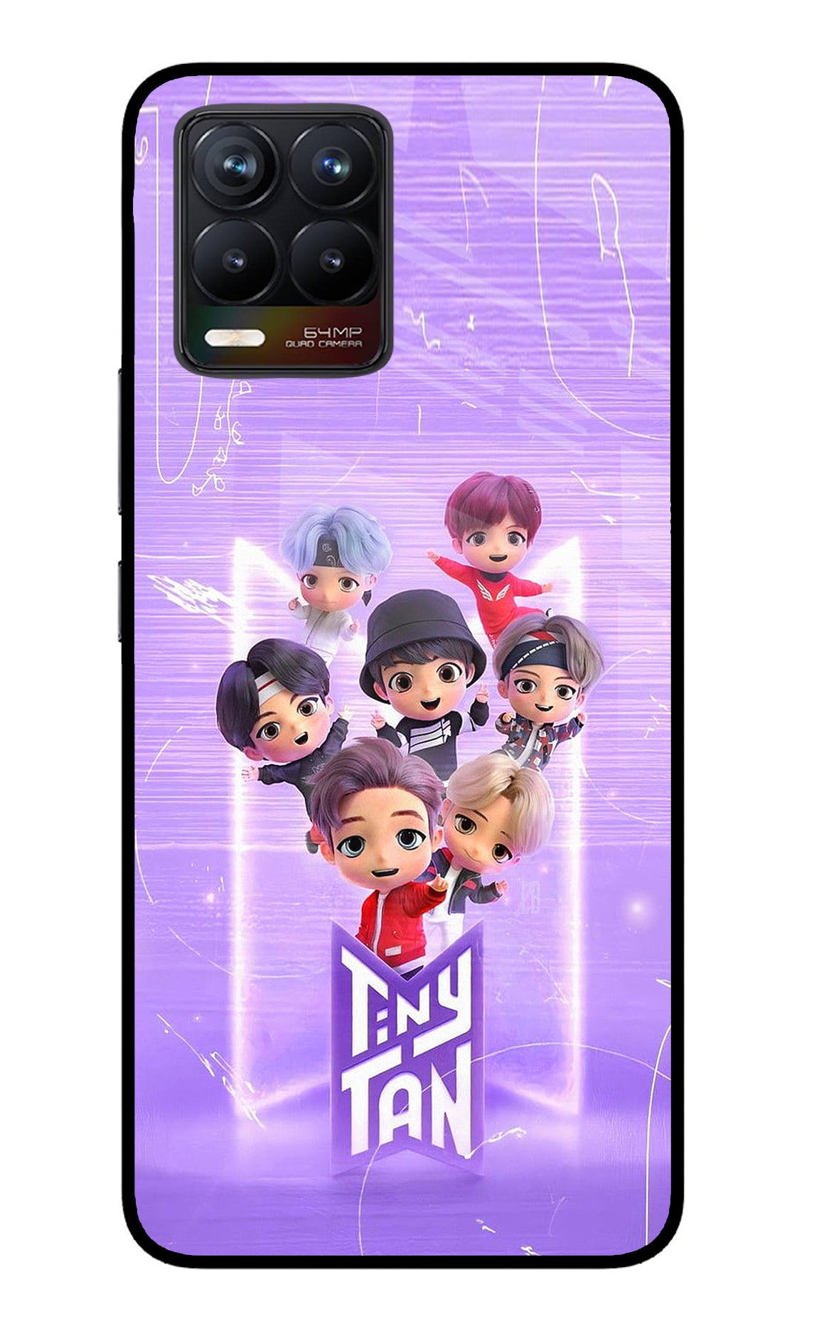 BTS Tiny Tan Realme 8/8 Pro (not 5G) Back Cover