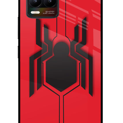 Spider Realme 8/8 Pro (not 5G) Glass Case Back Cover by Casekaro