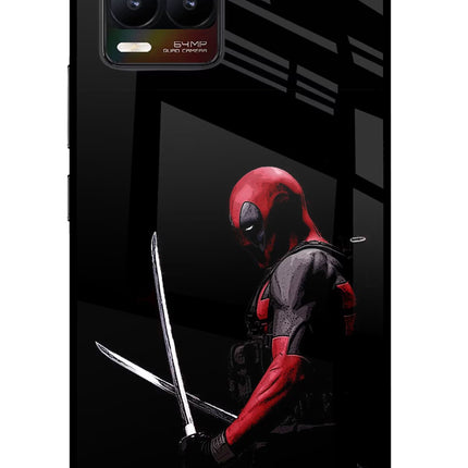 Deadpool Realme 8/8 Pro (not 5G) Glass Case Back Cover by Casekaro