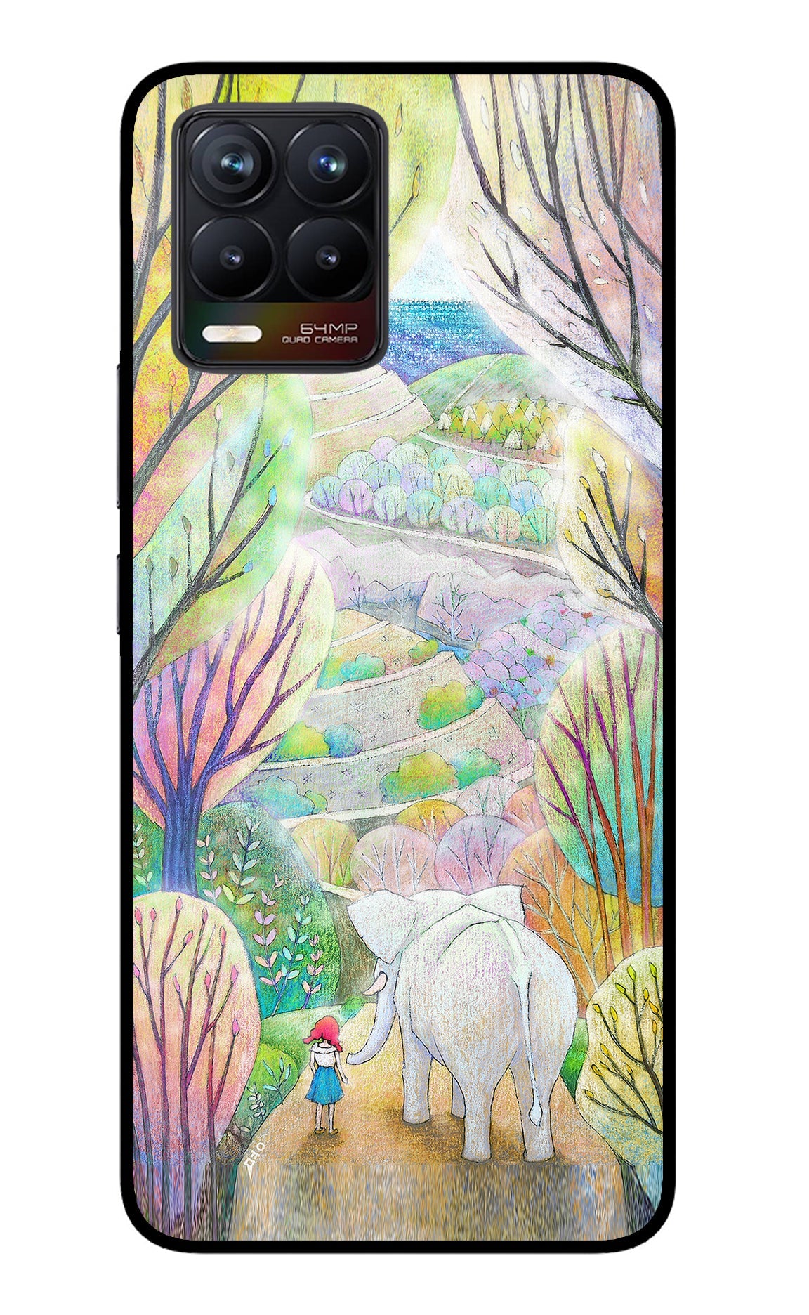 Nature Painting Realme 8/8 Pro (not 5G) Back Cover