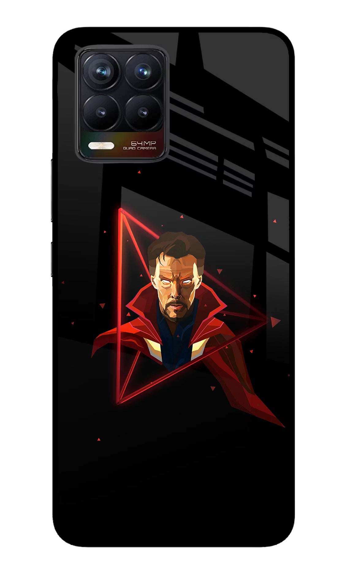 Doctor Ordinary Realme 8/8 Pro (not 5G) Glass Case Back Cover by Casekaro