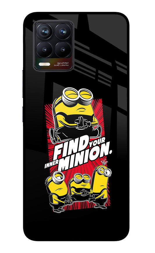 Find your inner Minion Realme 8/8 Pro (not 5G) Glass Case