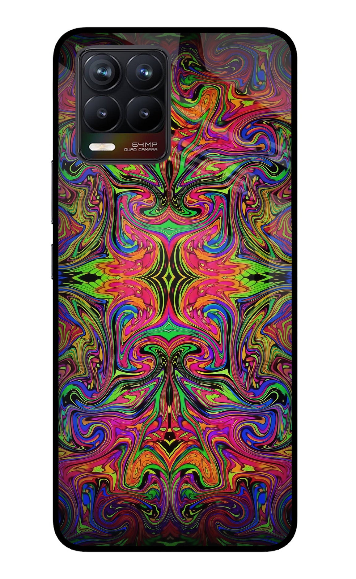 Psychedelic Art Realme 8/8 Pro (not 5G) Back Cover