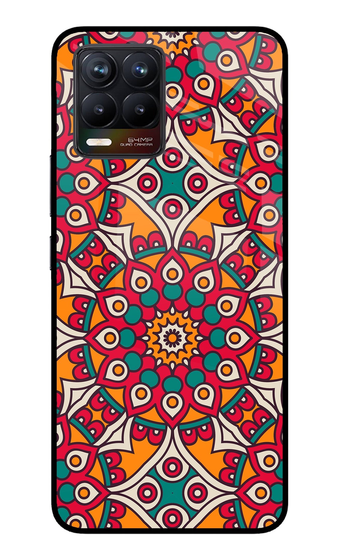 Mandala Art Realme 8/8 Pro (not 5G) Back Cover