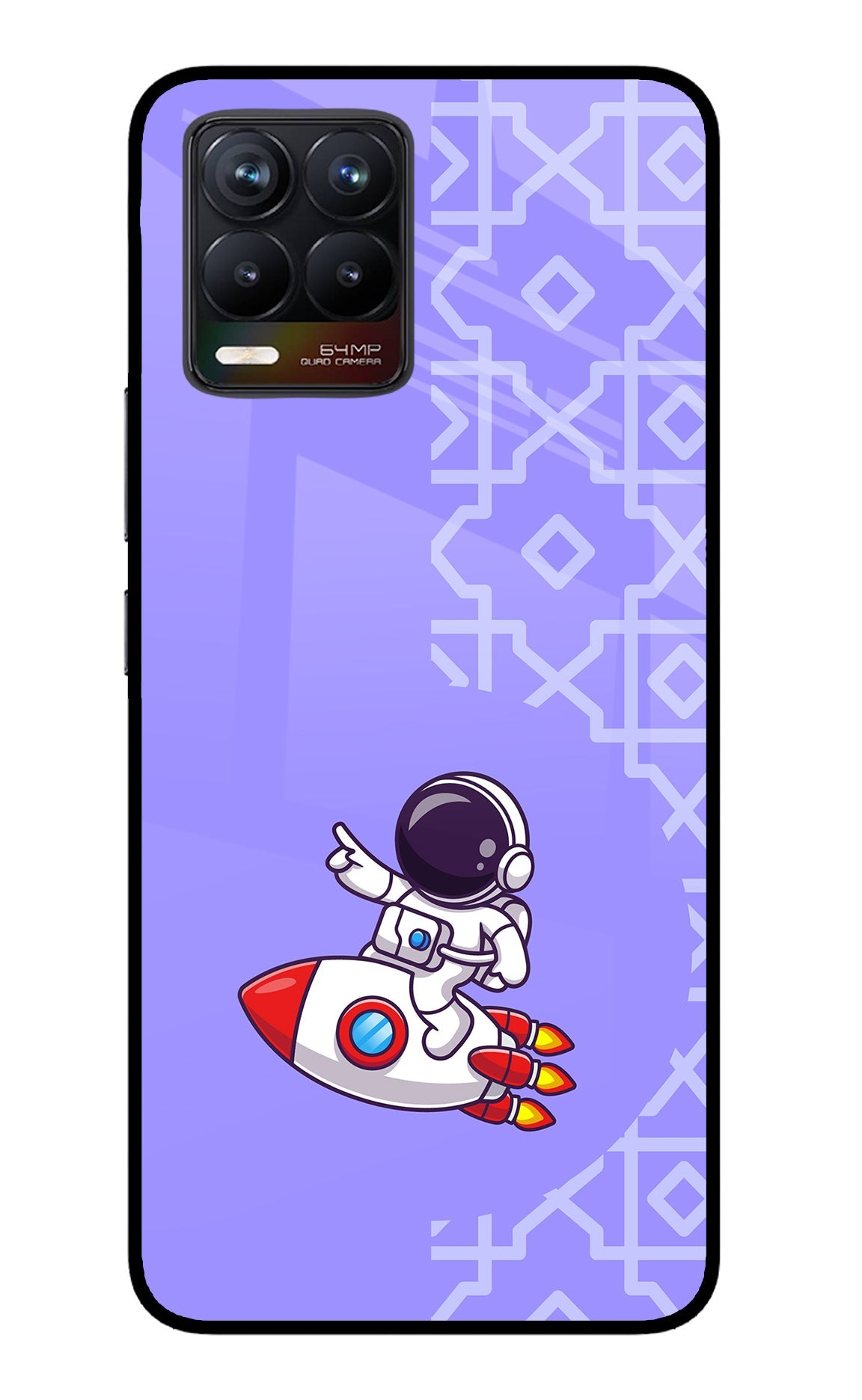 Cute Astronaut Realme 8/8 Pro (not 5G) Back Cover