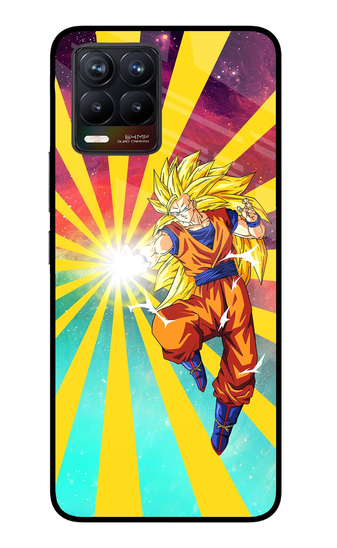 Goku Super Saiyan Realme 8/8 Pro (not 5G) Back Cover