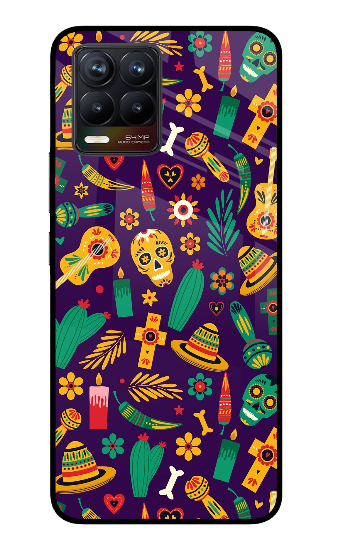 Mexican Artwork Realme 8/8 Pro (not 5G) Back Cover